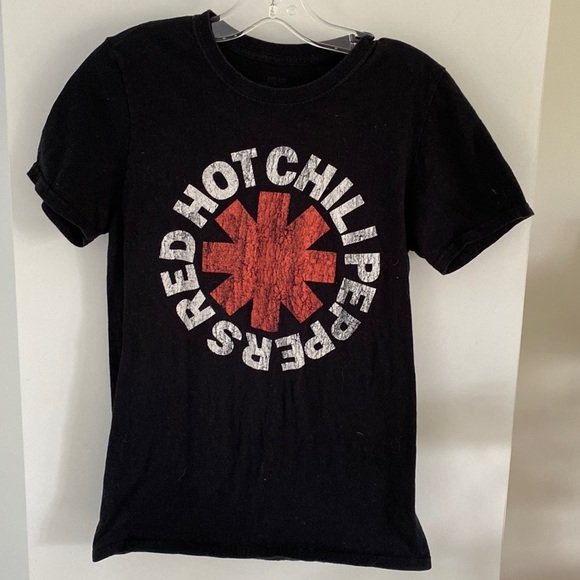 red hot chili peppers Other - RED HOT CHILI PEPPERS band tee black vintage S